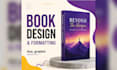 design a print ready hardcover book cover