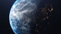 create a cinematic planet earth animation