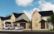 exterior architecture render for renovation or new design