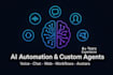 create custom ai agents, avatars, automation tools for you