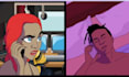 create 2d animation video, 2d music video, 2d cartoon animation
