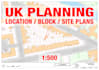 create scale location, block and site plans for UK planning