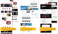 create or redesign responsive wordpress website using elementor