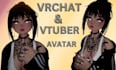 create custom vrchat avatar, 3d character, vrc avatar, vr avatar, vtuber avatar