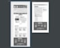 create low fidelity, medium fidelity and high fidelity wireframing design
