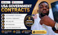 research USA government contract bid proposal rfp rfq rfi grant writing