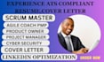 do scrum master product owner project manager product manager agile coach resume