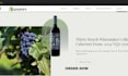 design wine shopify store wine website beverge website liquor website