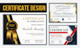 design diploma, certificate and award certificate