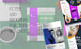 design brochure bifold, , postcard and flyer