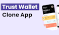 create wallet app, custom wallet app, trust wallet clone, crypto wallet app