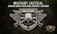 do custom vintage, military tactical patch, and badge logo