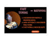 do professional fast typing and retyping of pages