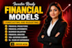 build excel financial models, forecasts, budgets and projections analysis report