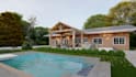 do photorealistic backyard, garden and pool 3d renderings