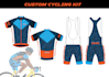 design custom cycling apparel kit