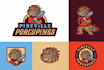 create a custom sports team logo