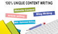 create compelling content and professional copywriting