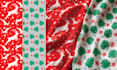 create seamless patterns for fabric, wallpaper or digital use