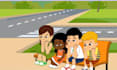make 2d music video, 2d cartoon animation, 2d kids animation, christmas video