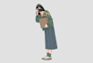 draw faceless digital portrait from your photo