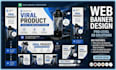 design high converting google ads banner and web banner ads