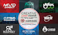 design 5 professional and modern logo concepts in 24 hours