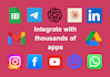 automate workflows and build integrations with n8n