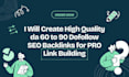 create high authority seo profile backlink manually method