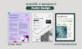 design a research scientific conference and academic poster
