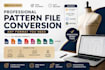 convert and edit your pattern files dxf ai PDF