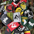 custom design professional pvc rubber patches
