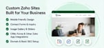 built responsive zoho sites websites for business