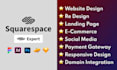 create design and redesign squarespace website