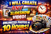 make memorable slideshow video for your unlimited photos