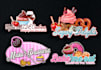 do ice cream, candy, chocolate, bakery, sweets, or food logo