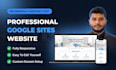 design a modern responsive google sites website for your business