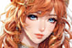 create fantasy ai art, character digital art