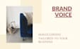 create your brand voice and tone guide