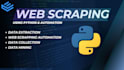 do web scrapping, data mining using python and ai