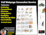 capture full length page screenshots of most websites