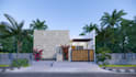 create eksterior design in realistic 3d with sketchup