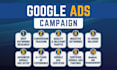 setup google ads adwords PPC campaign from scratch