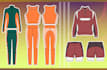 design fashion design sportswear and activewear tech pack
