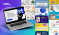 design canva presentation for education and webinar