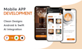 do mobile app development custom ios android app creation by flutter developer