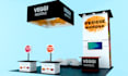 make 3d trade show booth exhibition