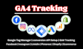 setup google analytics 4, fb conversion API, and ga4 enhance ecommerce tracking