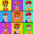 create characters with traits for 10k nft art collection