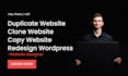duplicate website clone website copy website redesign wordpress